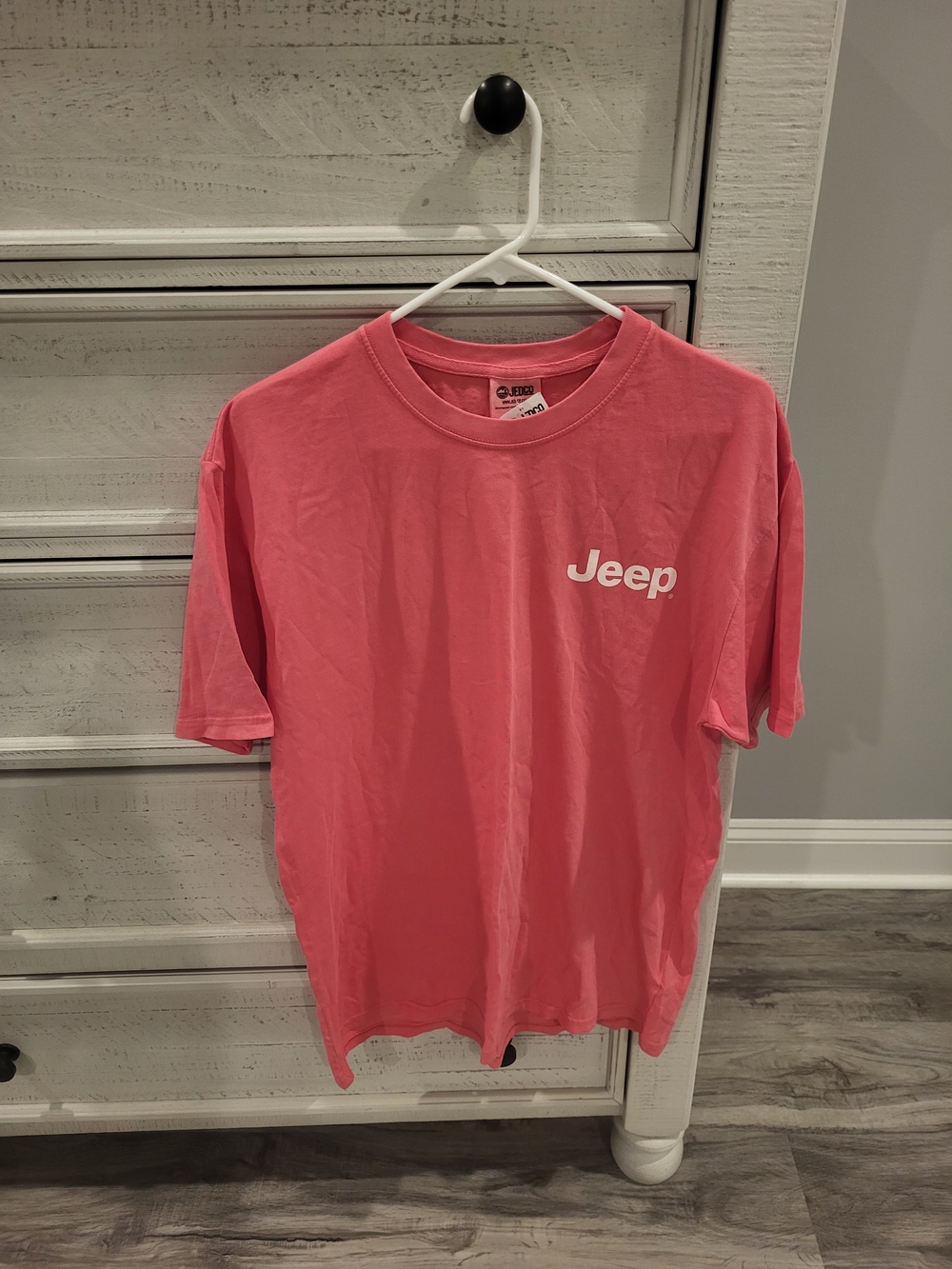 Jeep Coral Pink Short-Sleeve Logo Tee